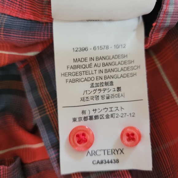 Arcteryx Button Down top - Picture 9 of 9